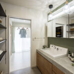 スキップフロアーと固定階段で登るロフトがある家（群馬県邑楽郡大泉町）