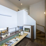 スキップフロアーと固定階段で登るロフトがある家（群馬県邑楽郡大泉町）