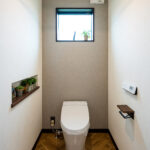 中二階にキッズルームがある家