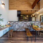 外干し専用のタイルデッキがある家（群馬県前橋市）