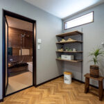 外干し専用のタイルデッキがある家（群馬県前橋市）