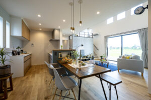 ラップサイディングの平屋のお家