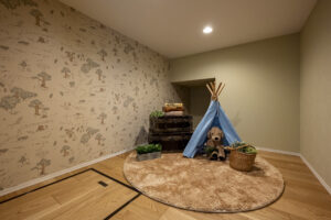 ラップサイディングの平屋のお家