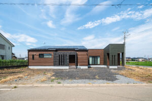平屋のZEH住宅