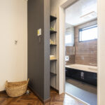 リビングにヌックがある家