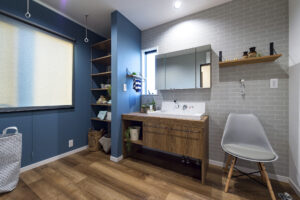 ホテルライクなリビングとセパレートキッチンのある家（栃木県足利市）