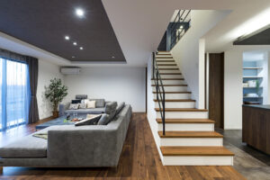 ホテルライクなリビングとセパレートキッチンのある家（栃木県足利市）