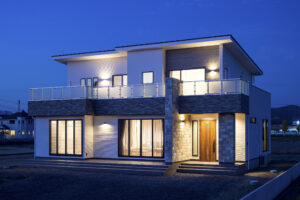 ホテルライクなリビングとセパレートキッチンのある家（栃木県足利市）