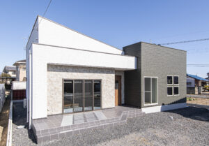 大きな土間がある平屋（群馬県伊勢崎市）