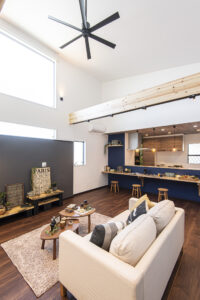 大きな土間がある平屋（群馬県伊勢崎市）