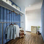 ダーク調なモダンな和室がある家