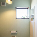 バイクガレージとウォークインシステム収納のある家（群馬県太田市）