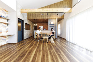 リゾート感あふれる寛ぎの平屋（群馬県邑楽郡大泉町）