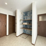 ロールスクリーンで仕切るタタミコーナーがある家（群馬県邑楽郡千代田町）