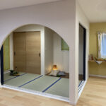 スキップフロアーとダウンフロアーがある家（群馬県太田市）