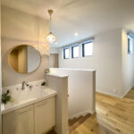 リビングにヌックがある家