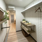 リビングにヌックがある家