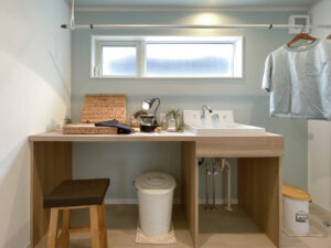 リビングにヌックがある家