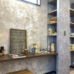 リビングにヌックがある家