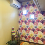 大きな吹抜けと２ボール洗面台のある家