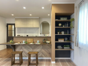 キッズルームにロフトがある家（群馬県みどり市）