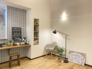 タタミのスキップフロアーがある家（群馬県伊勢崎市）