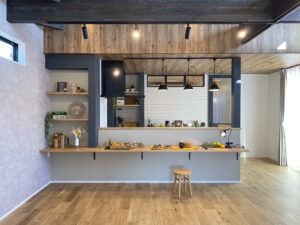 広々タイルデッキと明るいLDKのある平屋（群馬県前橋市）