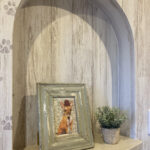 グリーンの屋根のアーリーアメリカン風の家