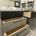 グレートーンのインテリアでまとめたお家（群馬県邑楽郡千代田町）