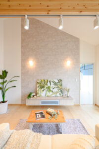 クリアパネルのスキップフロアがあるお家（群馬県伊勢崎市）