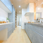 クリアパネルのスキップフロアがあるお家（群馬県伊勢崎市）