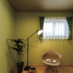 掘りごたつリビングの平屋のお家