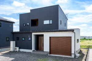 インナーガレージがある家