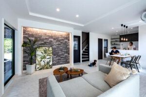 インナーガレージがある家