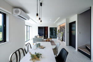 インナーガレージがある家