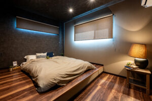 インナーガレージがある家