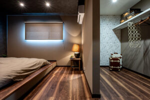 インナーガレージがある家