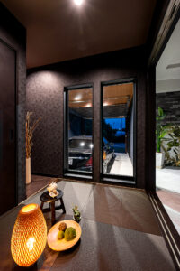 インナーガレージがある家