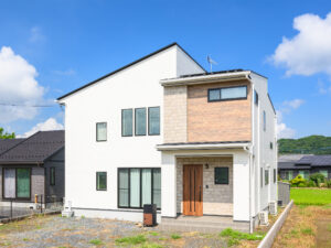 中二階にファミリーコーナーがある家（群馬県高崎市）