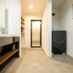 中二階にファミリーコーナーがある家