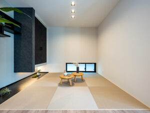 グラフテクトキッチンがあるグレーハウス