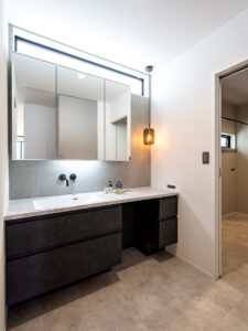 グラフテクトキッチンがあるグレーハウス