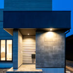 グラフテクトキッチンがあるグレーハウス