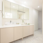 ランドリーのアイデア収納がある家（群馬県伊勢崎市）