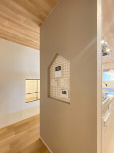 タタミ敷きのスキップフロアがある家