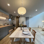 スタディスペースとグラフテクトキッチンがある平屋（群馬県前橋市）