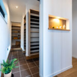 オープンタイプのガレージがある平屋（群馬県伊勢崎市）