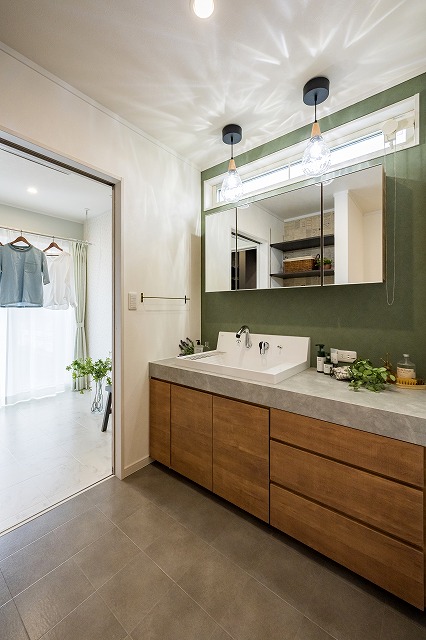 オリジナル造作洗面台