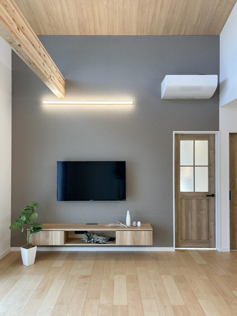 ナチュラルテイストの平屋住宅