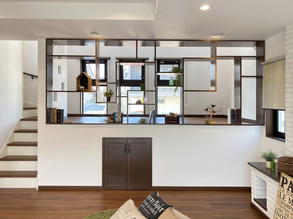 スキップフロアー・吹抜け・階段の手すりについて２